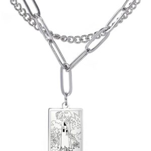 Tarot Card Necklace